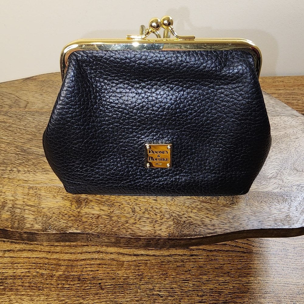 Pebble Grain Large Framed Purse